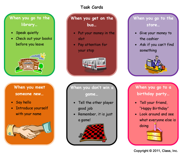 Task Cards